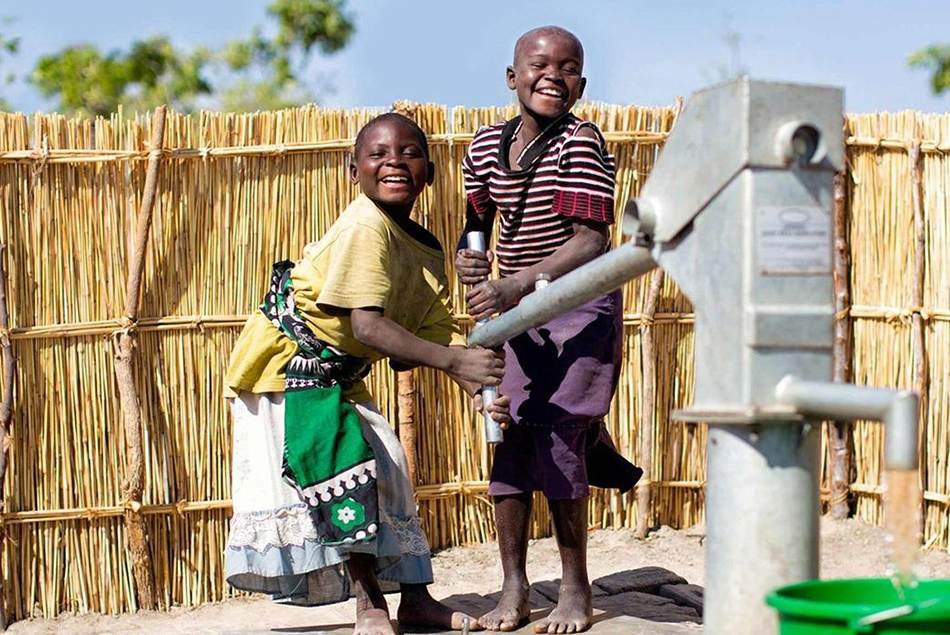 New clothes for highland children